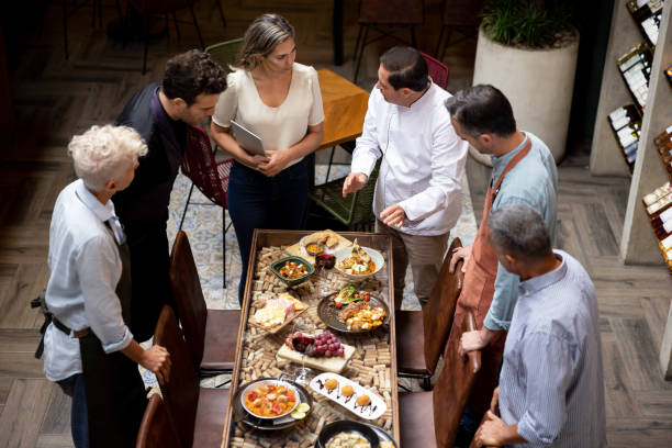 Latin cuisine display